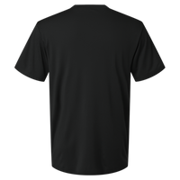 AllPro Men's Pro-Lock Performance T-Shirt, Black, Back view