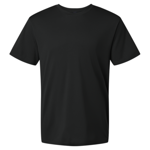 AllPro Men's Pro-Lock Performance T-Shirt, Black, Front view