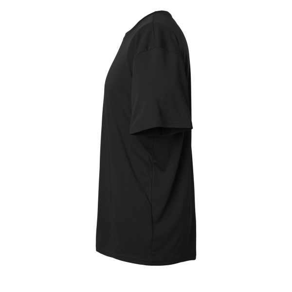 AllPro Men's Pro-Lock Performance T-Shirt, Black, Left Sleeve view
