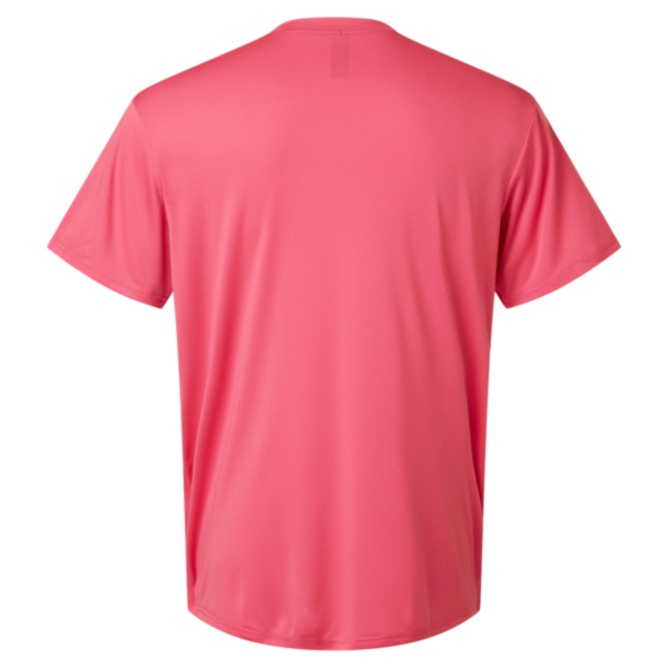 AllPro Men's Pro-Lock Performance T-Shirt, Bright Pink, Back view