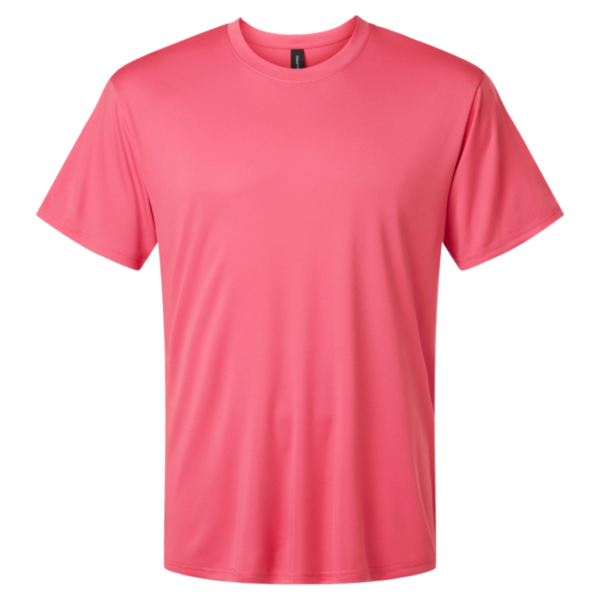 AllPro Men's Pro-Lock Performance T-Shirt, Bright Pink, Front view