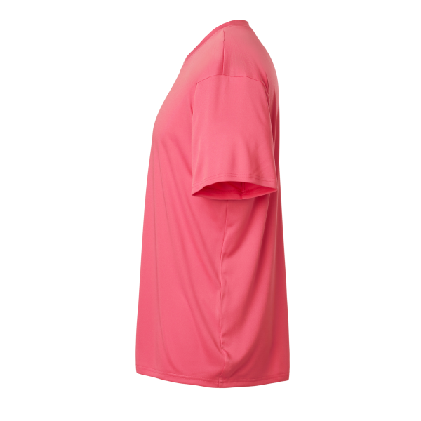 AllPro Men's Pro-Lock Performance T-Shirt, Bright Pink, Left Sleeve view