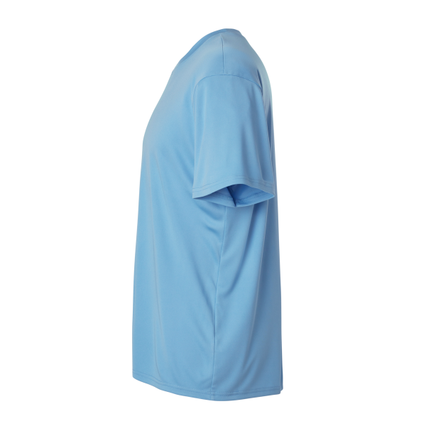 AllPro Men's Pro-Lock Performance T-Shirt, Carolina Blue, Left Sleeve view