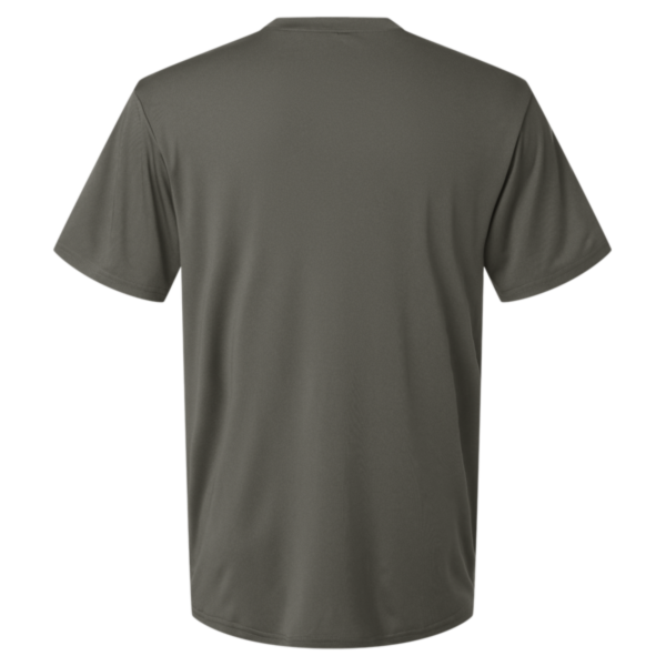 AllPro Men's Pro-Lock Performance T-Shirt, Charcoal, Back view