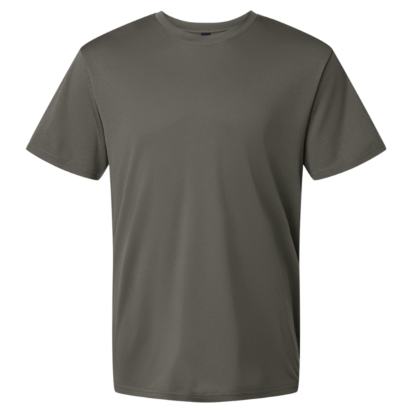 AllPro Men's Pro-Lock Performance T-Shirt, Charcoal, Front view