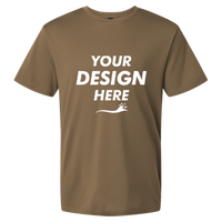 AllPro Men's Pro-Lock Performance T-Shirt, Cigar, Front view, Mockup