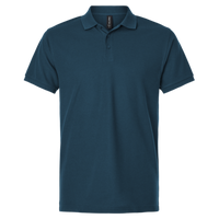 AllPro Pique Polo, Atlantic Blue, Front view