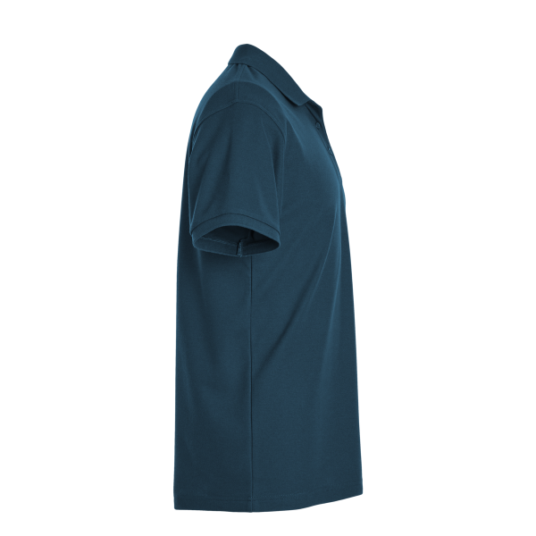 AllPro Pique Polo, Atlantic Blue, Right Sleeve view