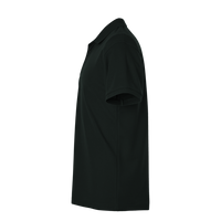AllPro Pique Polo, Black, Left Sleeve view