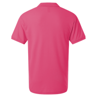 AllPro Pique Polo, Bright Pink, Back view