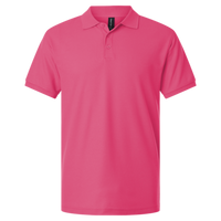 AllPro Pique Polo, Bright Pink, Front view