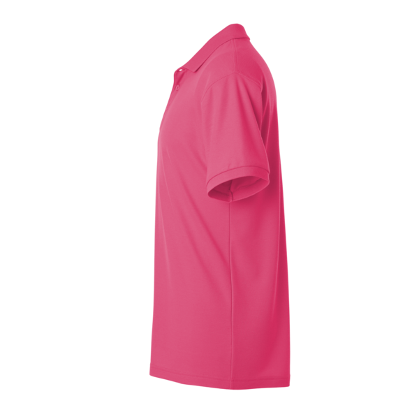 AllPro Pique Polo, Bright Pink, Left Sleeve view