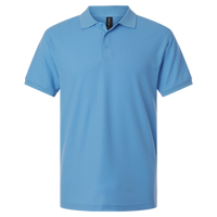 AllPro Pique Polo, Carolina Blue, Front view