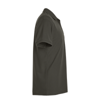AllPro Pique Polo, Charcoal, Right Sleeve view