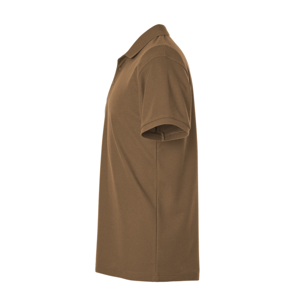 AllPro Pique Polo, Cigar, Left Sleeve view