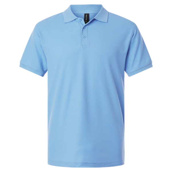 AllPro Pique Polo, Cloud Blue, Front view