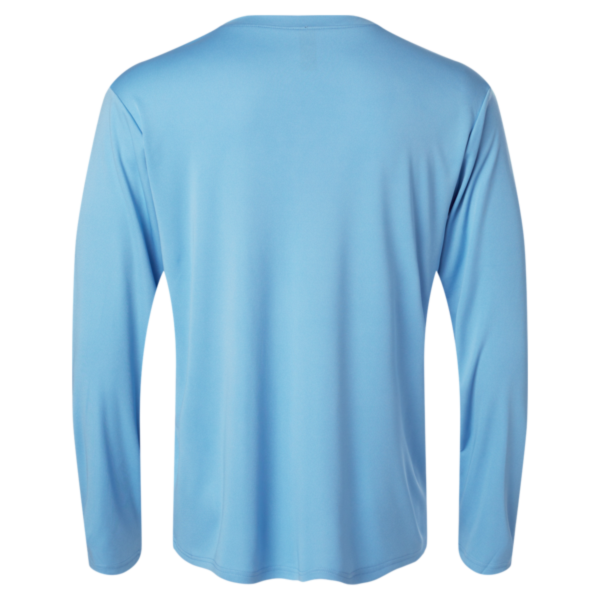 AllPro Unisex Pro-Lock Performance Long Sleeve T-Shirt, Carolina Blue, Back view