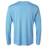 AllPro Unisex Pro-Lock Performance Long Sleeve T-Shirt, Carolina Blue, Back view