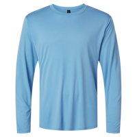 AllPro Unisex Pro-Lock Performance Long Sleeve T-Shirt, Carolina Blue, Front view