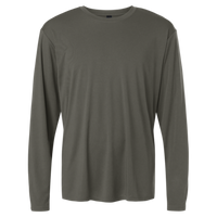 AllPro Unisex Pro-Lock Performance Long Sleeve T-Shirt, Charcoal, Front view