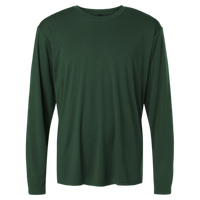 AllPro Unisex Pro-Lock Performance Long Sleeve T-Shirt, Forest Green, Front view