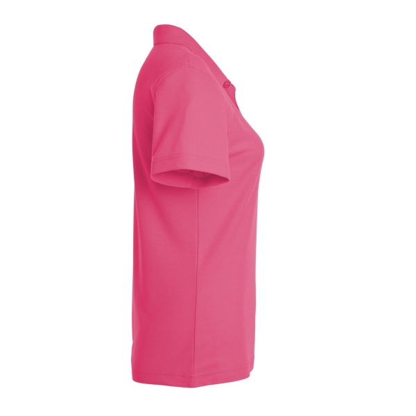 AllPro Women's Pique Polo, Bright Pink, Right Sleeve view
