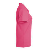 AllPro Women's Pique Polo, Bright Pink, Right Sleeve view