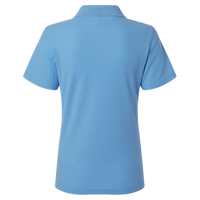 AllPro Women's Pique Polo, Carolina Blue, Back view