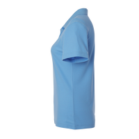 AllPro Women's Pique Polo, Carolina Blue, Left Sleeve view