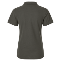 AllPro Women's Pique Polo, Charcoal, Back view