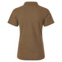 AllPro Women's Pique Polo, Cigar, Back view