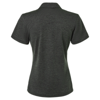 AllPro Women's Pro-Lock Performance Mélange Polo, Black Melange, Back view