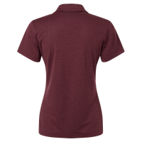 AllPro Women's Pro-Lock Performance Mélange Polo, Maroon Melange, Back view