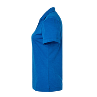 AllPro Women's Pro-Lock Performance Mélange Polo, Royal Melange, Left Sleeve view