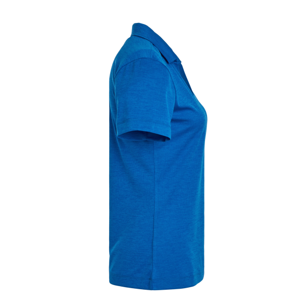 AllPro Women's Pro-Lock Performance Mélange Polo, Royal Melange, Right Sleeve view