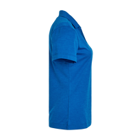 AllPro Women's Pro-Lock Performance Mélange Polo, Royal Melange, Right Sleeve view