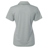 AllPro Women's Pro-Lock Performance Mélange Polo, Silver Melange, Back view