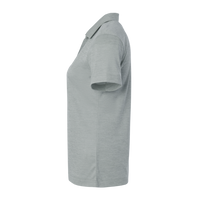 AllPro Women's Pro-Lock Performance Mélange Polo, Silver Melange, Left Sleeve view