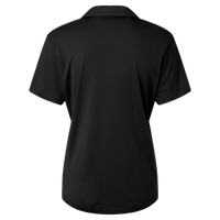 AllPro Women's Pro-Lock Performance Polo, Black, Back view