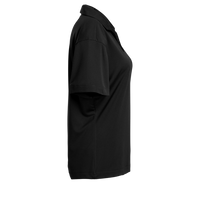 AllPro Women's Pro-Lock Performance Polo, Black, Right Sleeve view