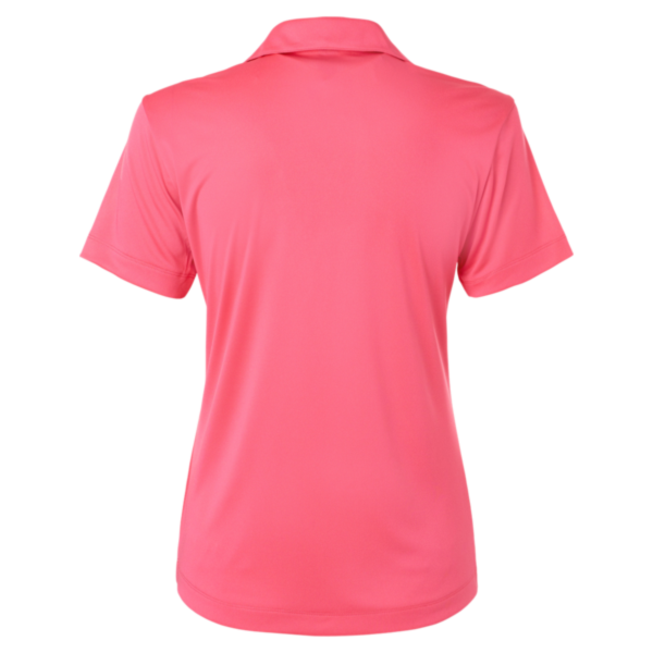 AllPro Women's Pro-Lock Performance Polo, Bright Pink, Back view