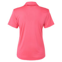 AllPro Women's Pro-Lock Performance Polo, Bright Pink, Back view