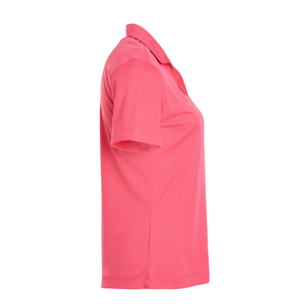 AllPro Women's Pro-Lock Performance Polo, Bright Pink, Right Sleeve view