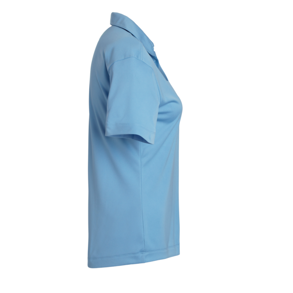 AllPro Women's Pro-Lock Performance Polo, Carolina Blue, Right Sleeve view