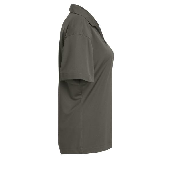 AllPro Women's Pro-Lock Performance Polo, Charcoal, Right Sleeve view