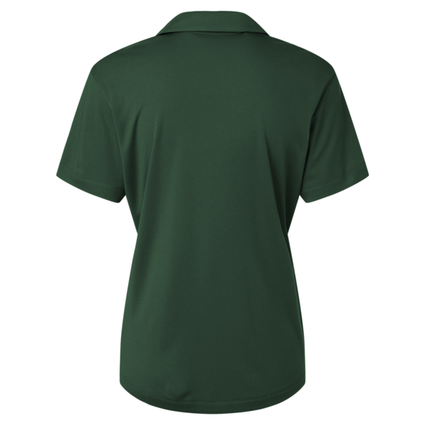 AllPro Women's Pro-Lock Performance Polo, Forest Green, Back view