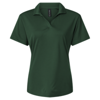 AllPro Women's Pro-Lock Performance Polo, Forest Green, Front view