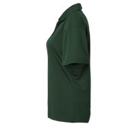 AllPro Women's Pro-Lock Performance Polo, Forest Green, Left Sleeve view