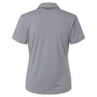 AllPro Women's Pro-Lock Performance Polo, Heather Steel, Back view