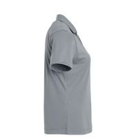AllPro Women's Pro-Lock Performance Polo, Heather Steel, Right Sleeve view